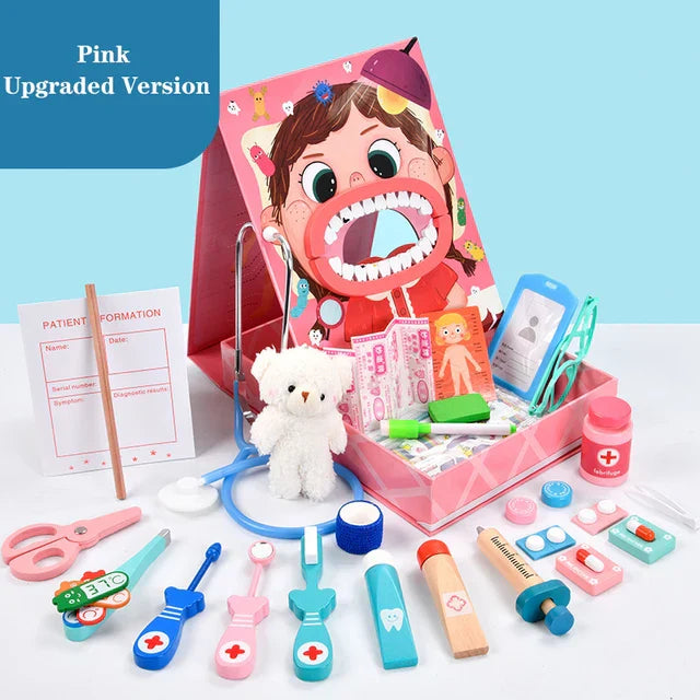 Dentist Playset - ToothTales-Pink-Upgraded-State of Style