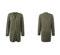Ladies' knitted cardigan with pockets – Noelle