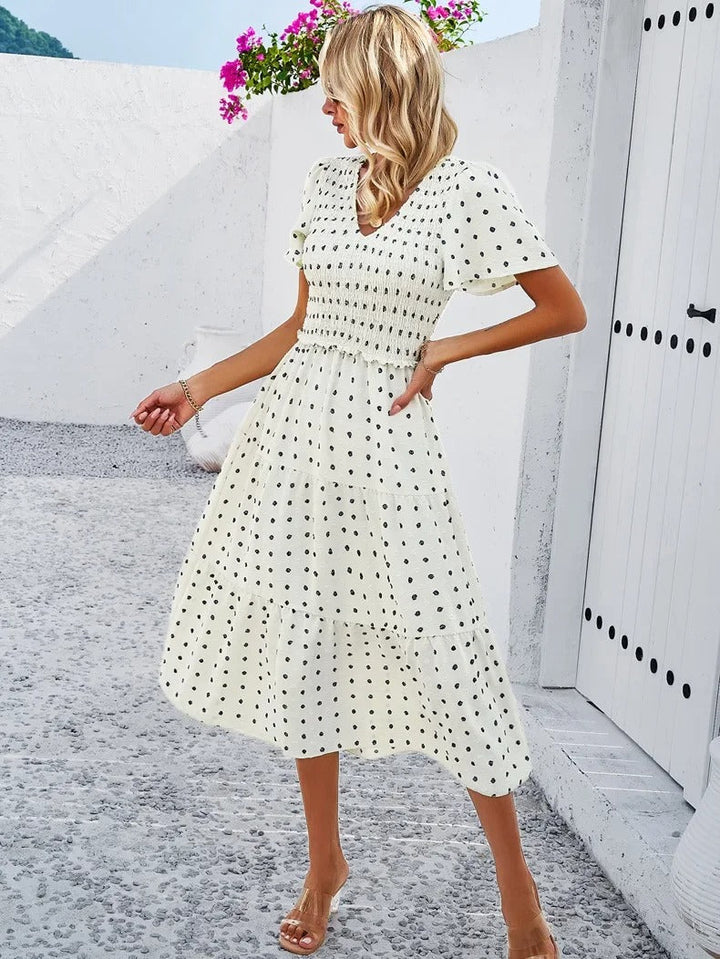 Women's autumn dress with a loose fit – Nadezhda