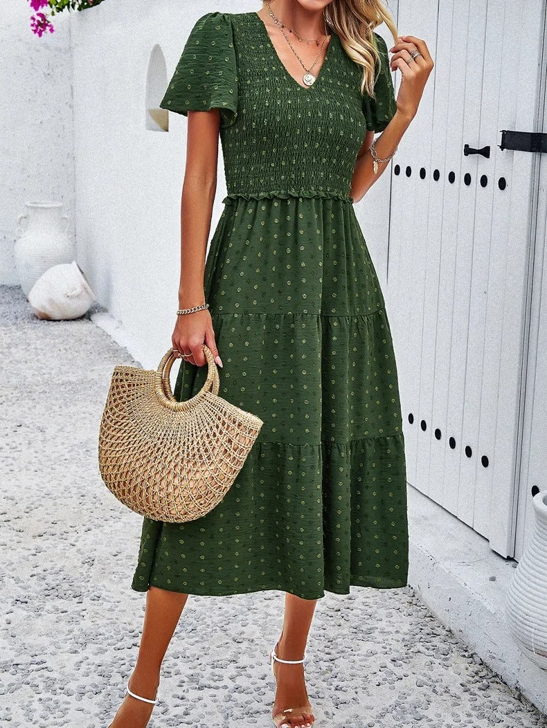 Women's autumn dress with a loose fit – Nadezhda