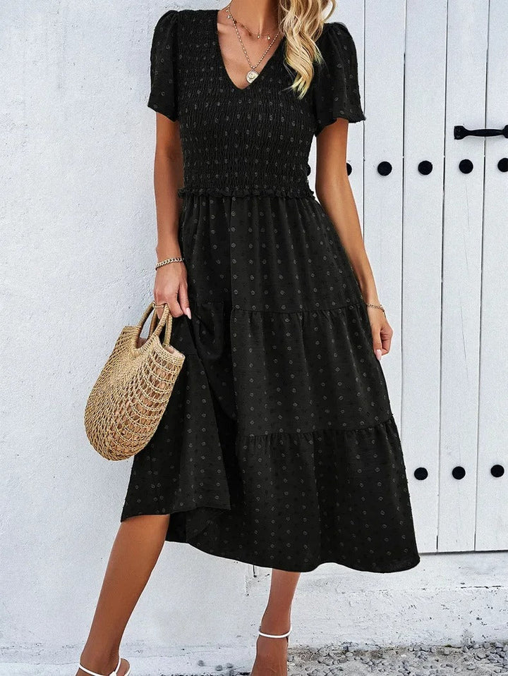 Women's autumn dress with a loose fit – Nadezhda