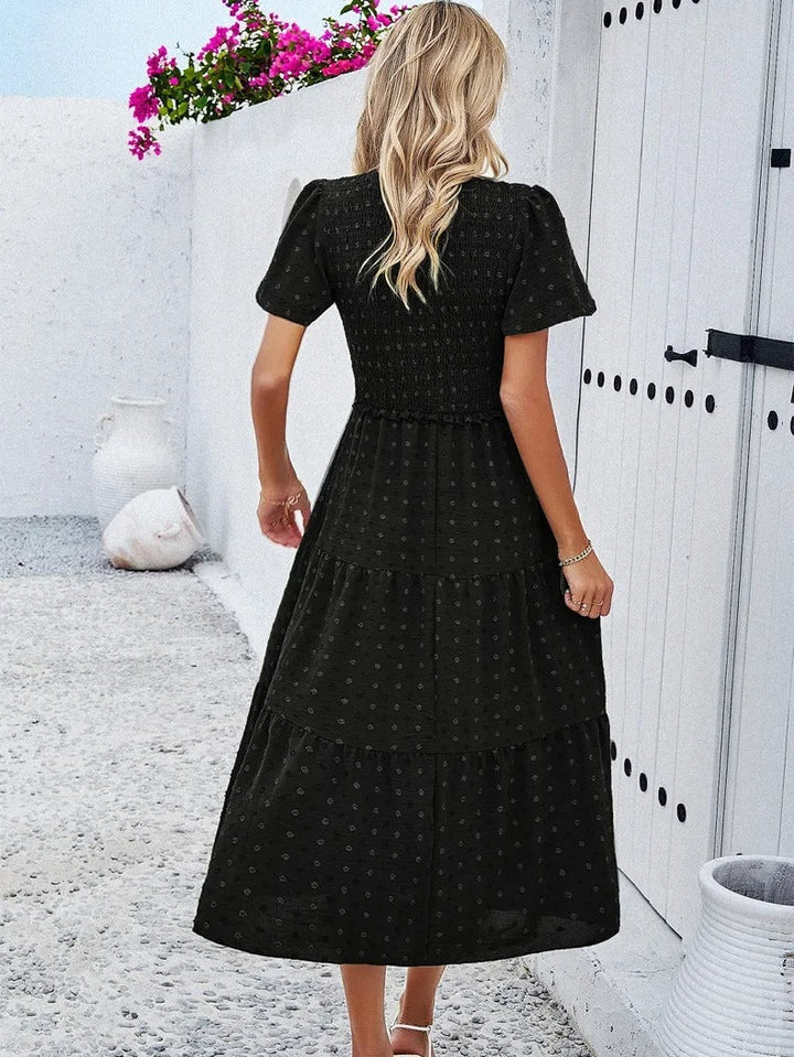 Women's autumn dress with a loose fit – Nadezhda