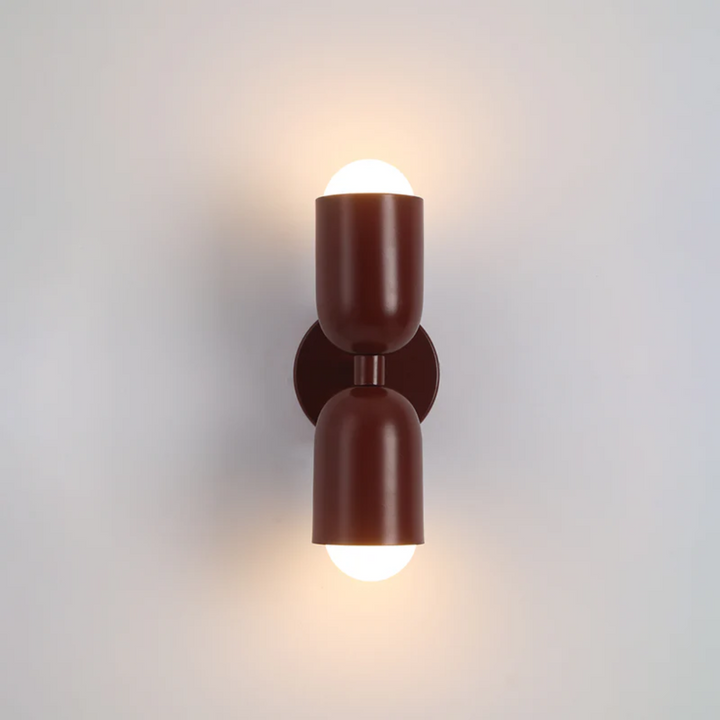 Design Double-Sided LED Wall Lamp - Colorwave-Red-State of Style