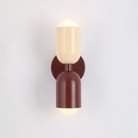 Design Double-Sided LED Wall Lamp - Colorwave-Red-White-State of Style