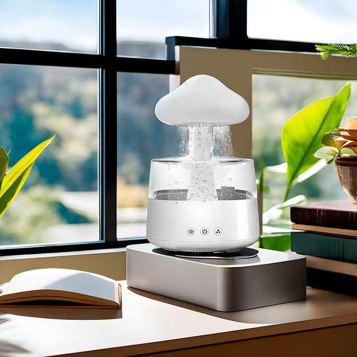 Design Humidifier – RainCloud-White-State of Style
