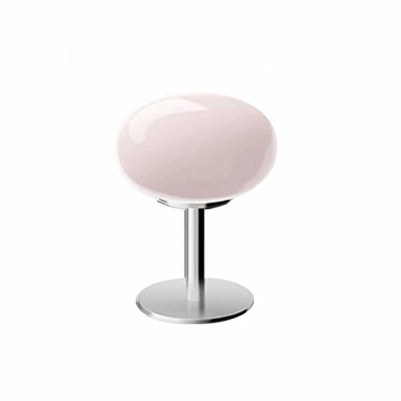 DESIGNER GLASS TABLE LAMP - AMBIENT LED LAMP FOR BEDROOM AND STUDY-Lollipop Pink-State of Style