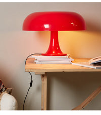 DESIGNER LED TOADSTOOL TABLE LAMP - MODERN MINIMALIST FOR BEDROOM & LIVING ROOM-Orange-EU Plug-State of Style