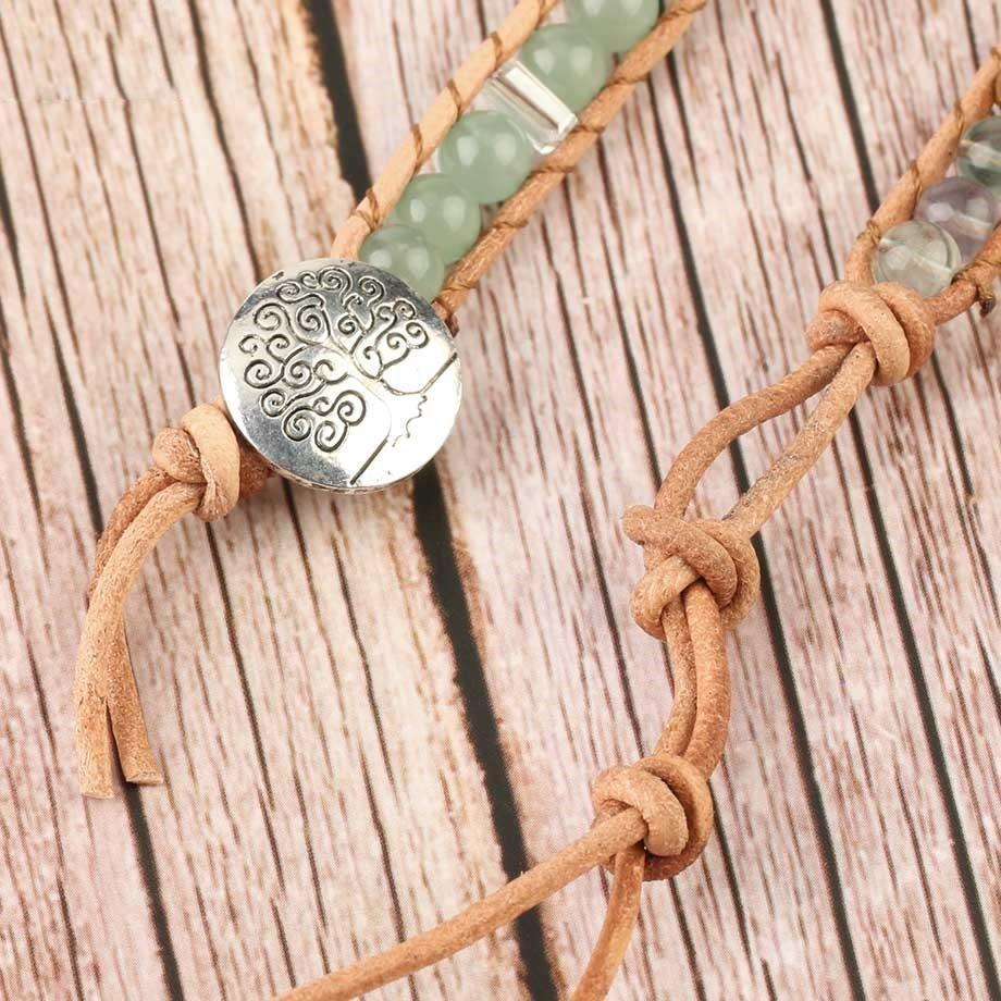 Detoxifying Fluorite Wrap Bracelet – Iris-State of Style