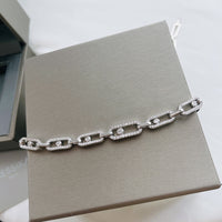 Diamond Fusion Multi-Diamond Ring Choker Necklace | Elegant Statement Jewellery-White Gold-26-40cm-State of Style