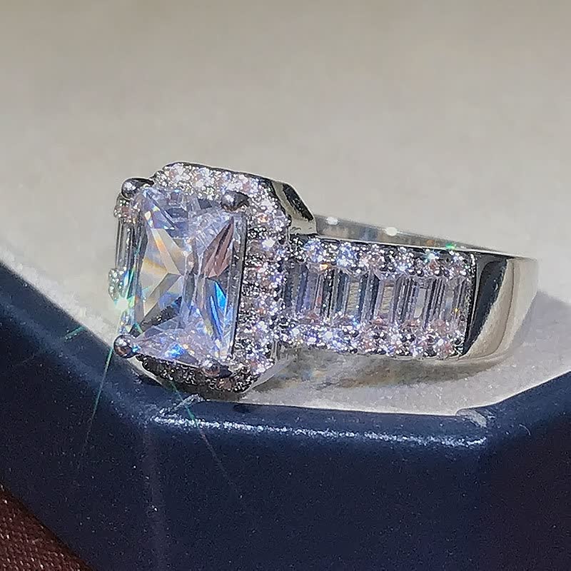 Diamond Ring For Women | Elegant Design | Perfect Gift-White-6.0-State of Style