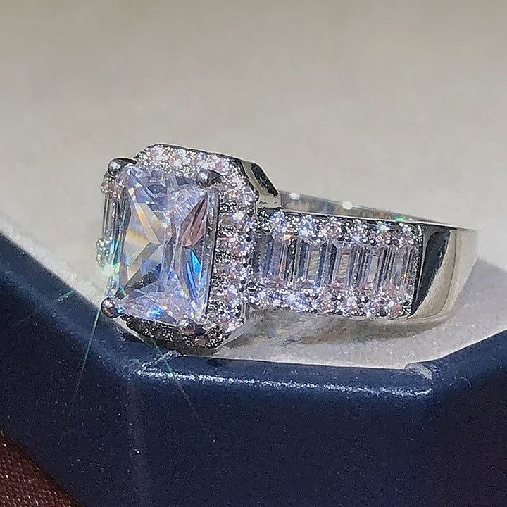 Diamond Ring For Women | Elegant Design | Perfect Gift-White-6.0-State of Style