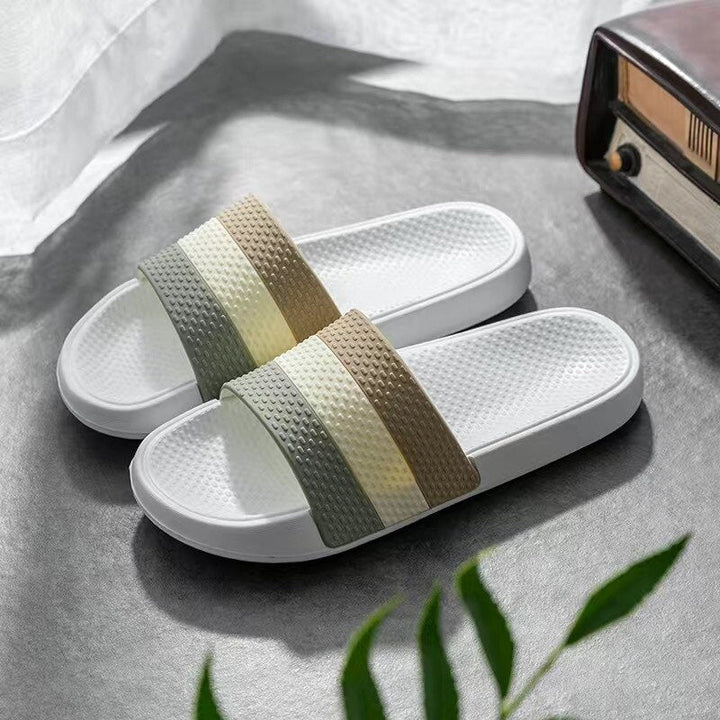 DiamondSlippers | Flip Flops for Women-White-5.0-6.0-State of Style