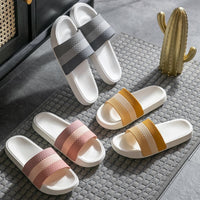 DiamondSlippers | Flip Flops for Women-White-5.0-6.0-State of Style