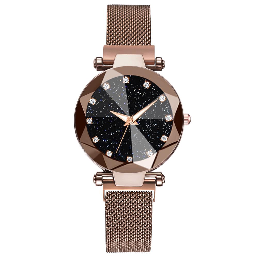 DiamondWatch | Watch for Women-Brown-State of Style