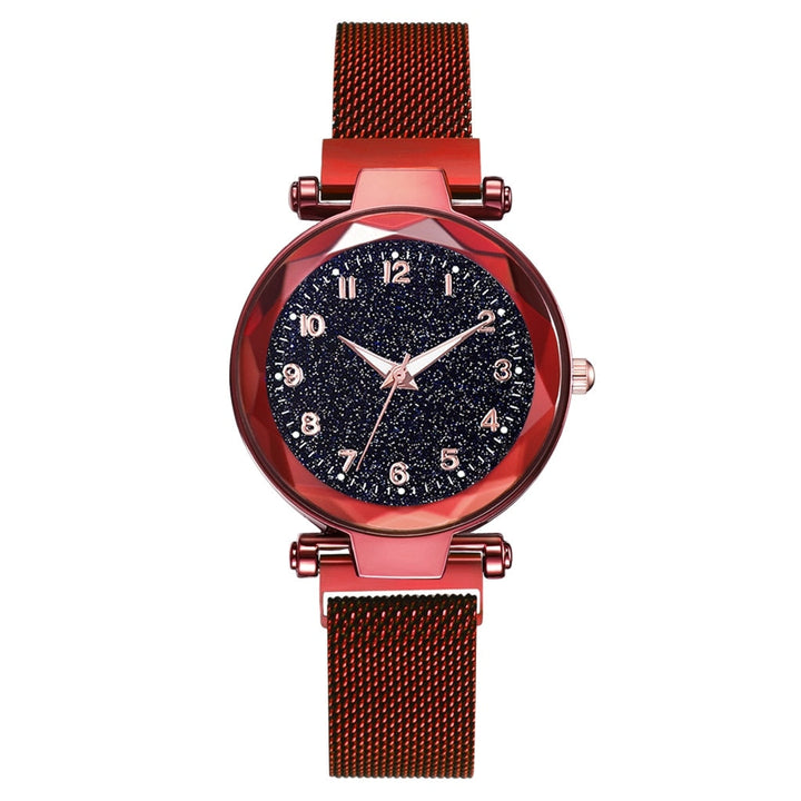 DiamondWatch | Watch for Women-Red-State of Style