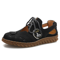 Dianda Sandals | Orthopedic Sandals-Black-5.0-State of Style