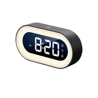 Digital Alarm Clock with Nightlight – Lumino-Black-State of Style