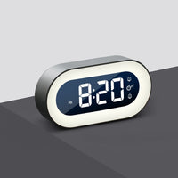 Digital Alarm Clock with Nightlight – Lumino-White-State of Style