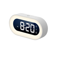 Digital Alarm Clock with Nightlight – Lumino-White-State of Style