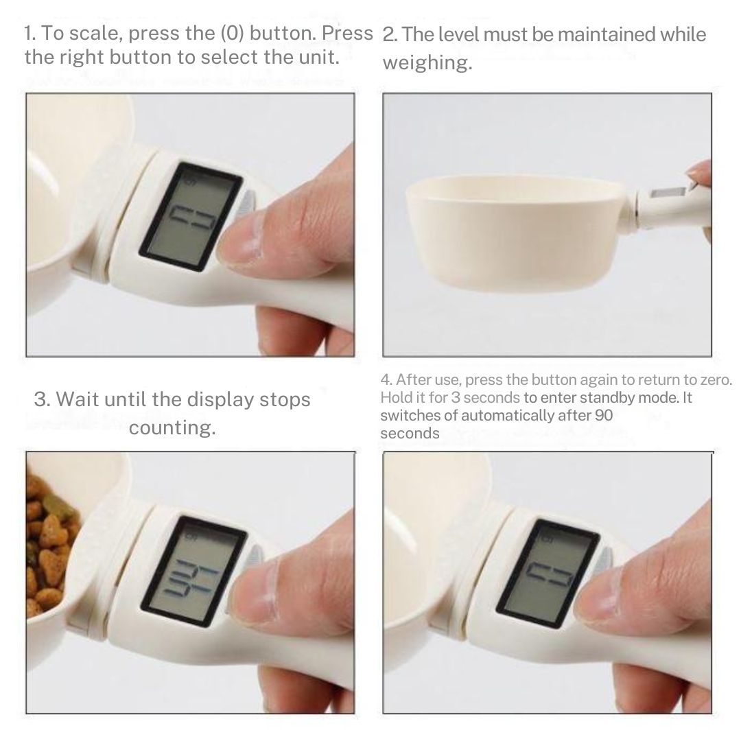 Digital Food Scale - PetPortion-State of Style
