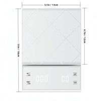 Digital Kitchen Scale - PerfectScale-3Kg-White-State of Style