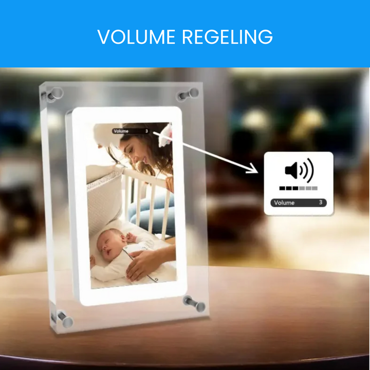 Digital Photo Frame - GlowFrame-12.5 cm-State of Style