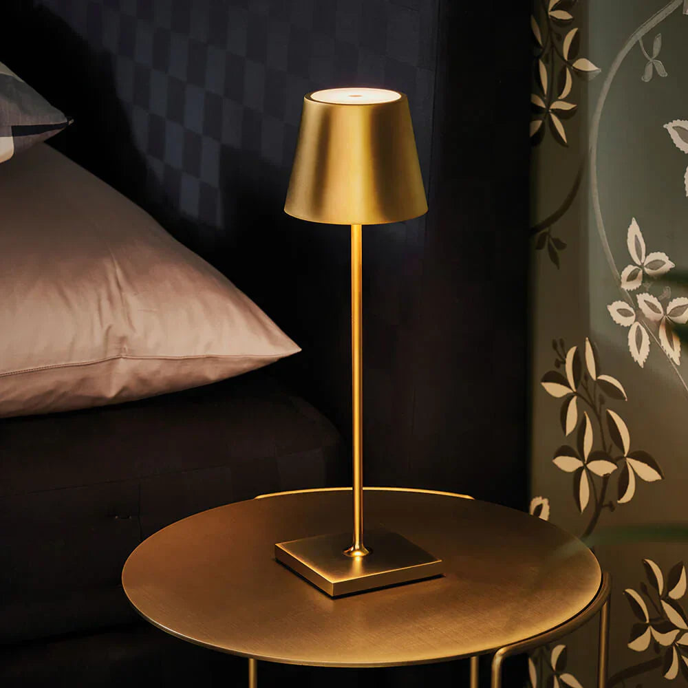 Dimmable Long Table Lamp - LumiLuxe-Gold-State of Style