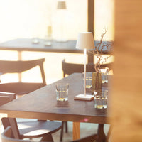 Dimmable Long Table Lamp - LumiLuxe-Matte White-State of Style