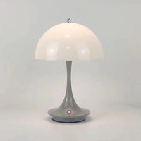 Dimmable & Wireless Flower Button Lamp - BloomGlow-Grey White-State of Style