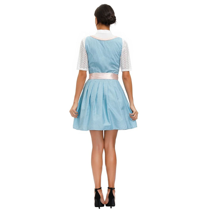 Dirndl Alexandra – Classic Bavarian Oktoberfest Dress-Black-M-State of Style