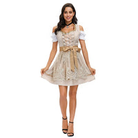 Dirndl Alexandra – Classic Bavarian Oktoberfest Dress-Black-M-State of Style