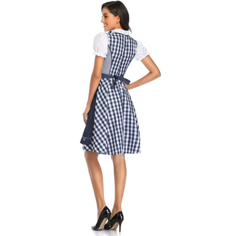 Dirndl Andrea – Traditional Bavarian Oktoberfest Dress-Black-XS-State of Style