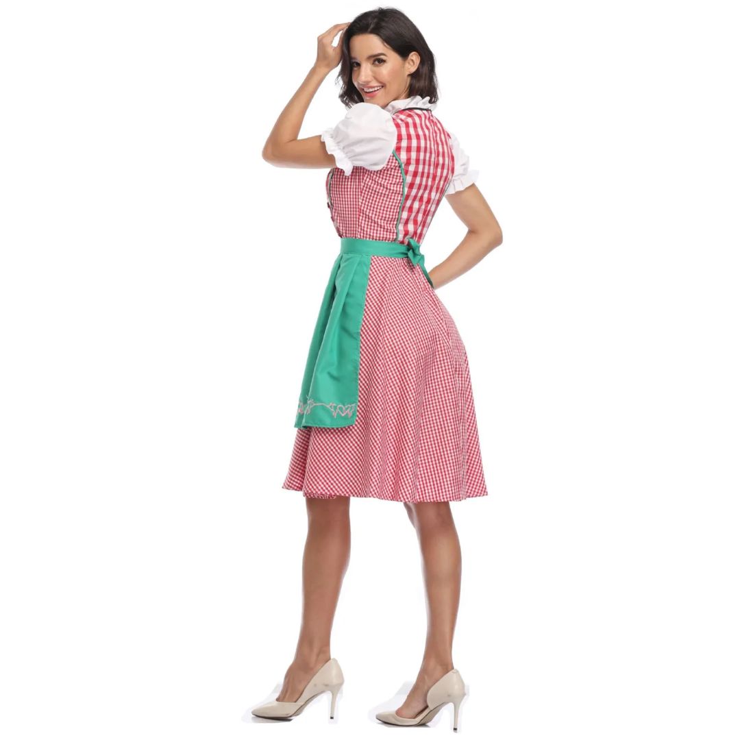 Dirndl Andrea – Traditional Bavarian Oktoberfest Dress-Black-XS-State of Style