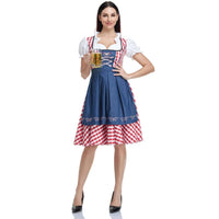 Dirndl Andrea – Traditional Bavarian Oktoberfest Dress-Black-XS-State of Style