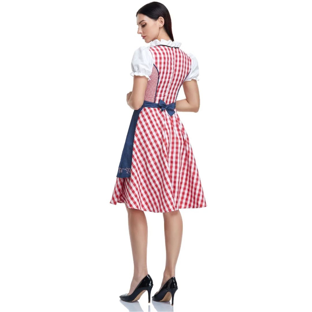 Dirndl Andrea – Traditional Bavarian Oktoberfest Dress-Black-XS-State of Style