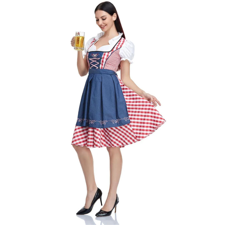 Dirndl Andrea – Traditional Bavarian Oktoberfest Dress-Black-XS-State of Style