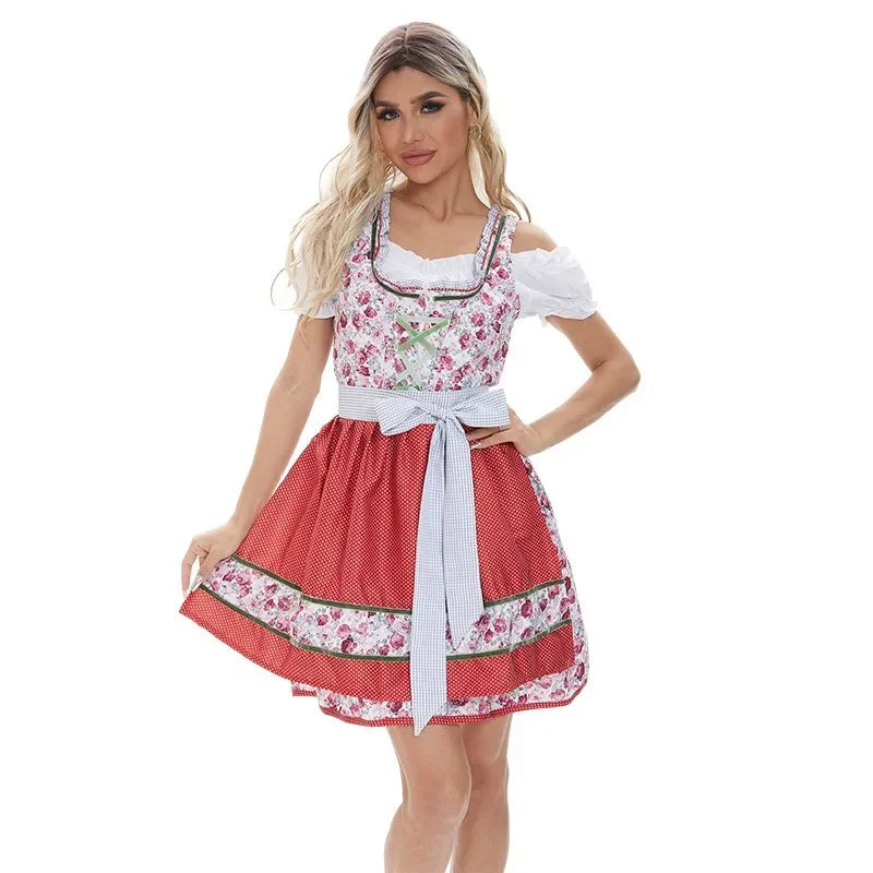 Dirndl Anneliese - Authentic Bavarian Maid Costume-M-State of Style