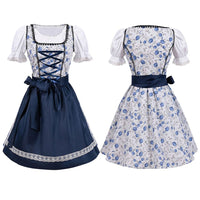 Dirndl Arlene – Traditional Bavarian Oktoberfest Dress with Apron-S-State of Style