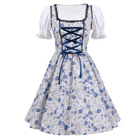 Dirndl Arlene – Traditional Bavarian Oktoberfest Dress with Apron-S-State of Style
