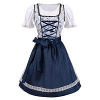 Dirndl Arlene – Traditional Bavarian Oktoberfest Dress with Apron-S-State of Style