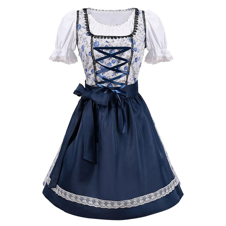 Dirndl Arlene – Traditional Bavarian Oktoberfest Dress with Apron-S-State of Style