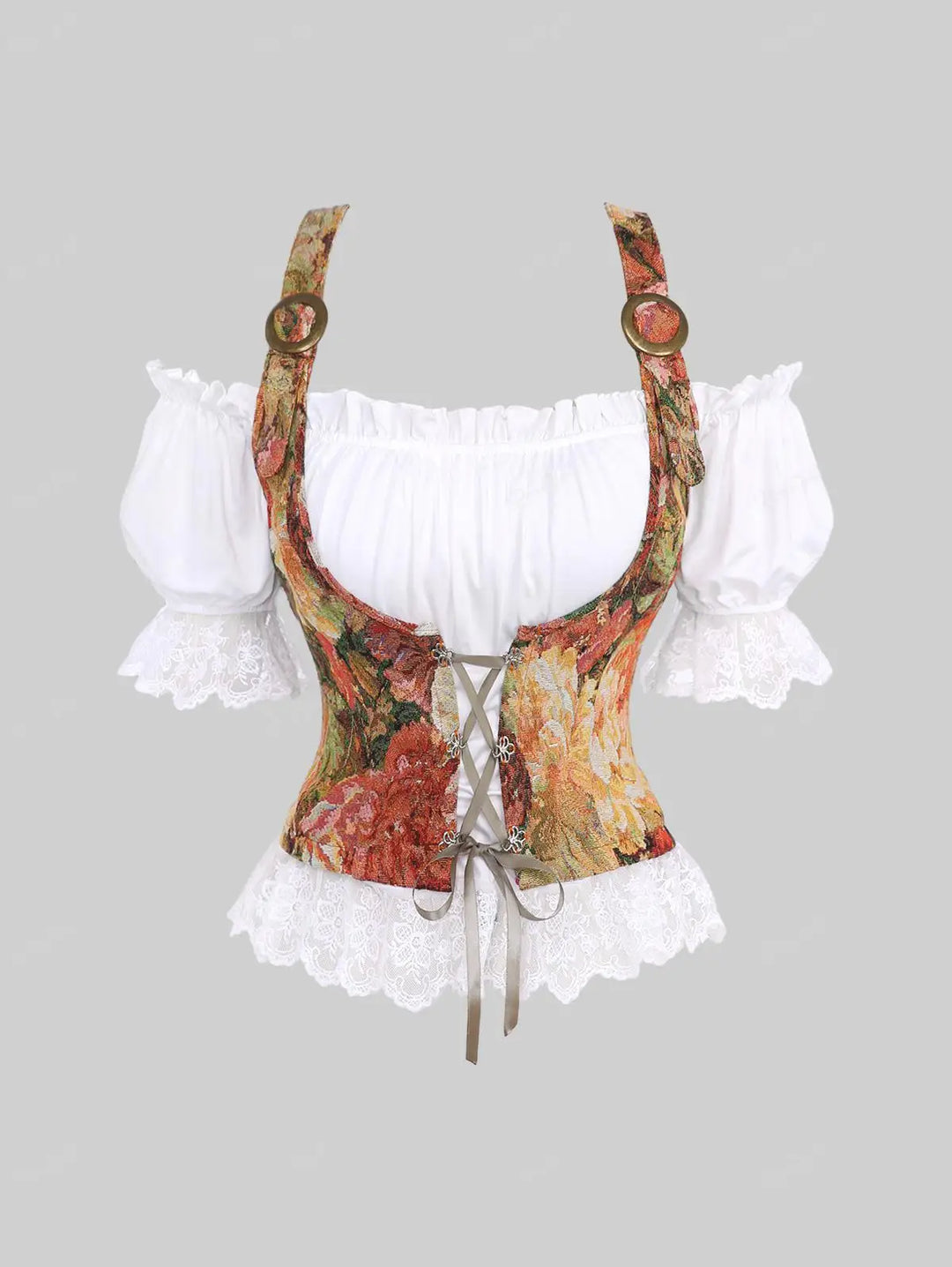 Dirndl Blouse Adelheid S-5XL-S-State of Style