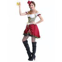 Dirndl Camille – Elegant & Sexy Bavarian Oktoberfest Dress-Long-S-State of Style