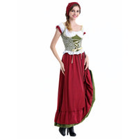 Dirndl Camille – Elegant & Sexy Bavarian Oktoberfest Dress-Long-S-State of Style