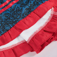 Dirndl Carina – Vibrant Bavarian Oktoberfest Dress with Apron-S-State of Style