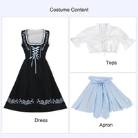 Dirndl Greta – Bavarian Beauty Oktoberfest Costume-S-State of Style