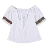 Dirndl Josie - Traditional Oktoberfest Women's Costume with Short Sleeves-S-State of Style