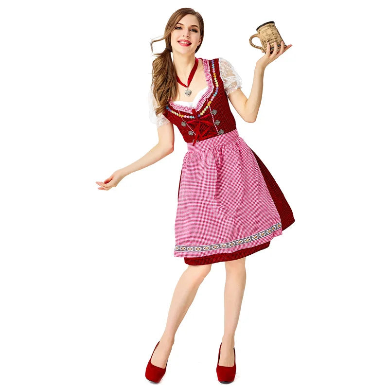 Dirndl Liesbeth: Oktoberfest Bavarian Costume for Women-S-State of Style