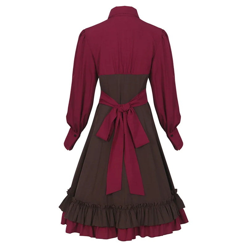 Dirndl Lieselotte – Authentic Oktoberfest Costume with a Medieval Touch-S-State of Style