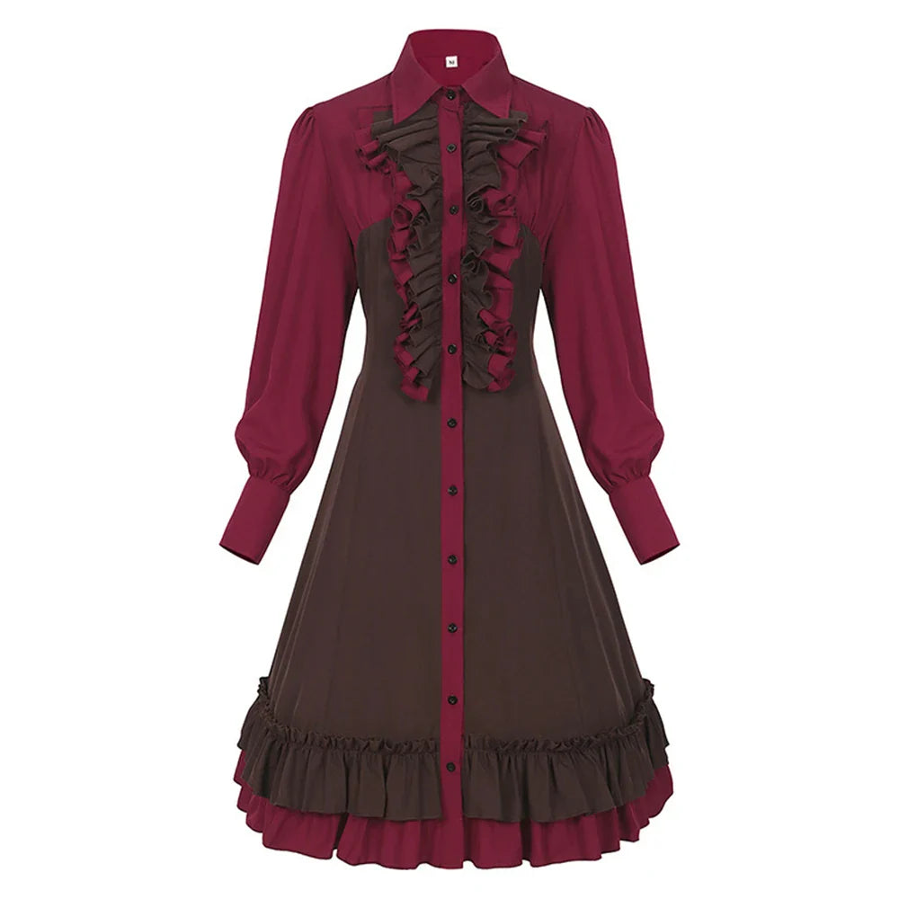 Dirndl Lieselotte – Authentic Oktoberfest Costume with a Medieval Touch-S-State of Style